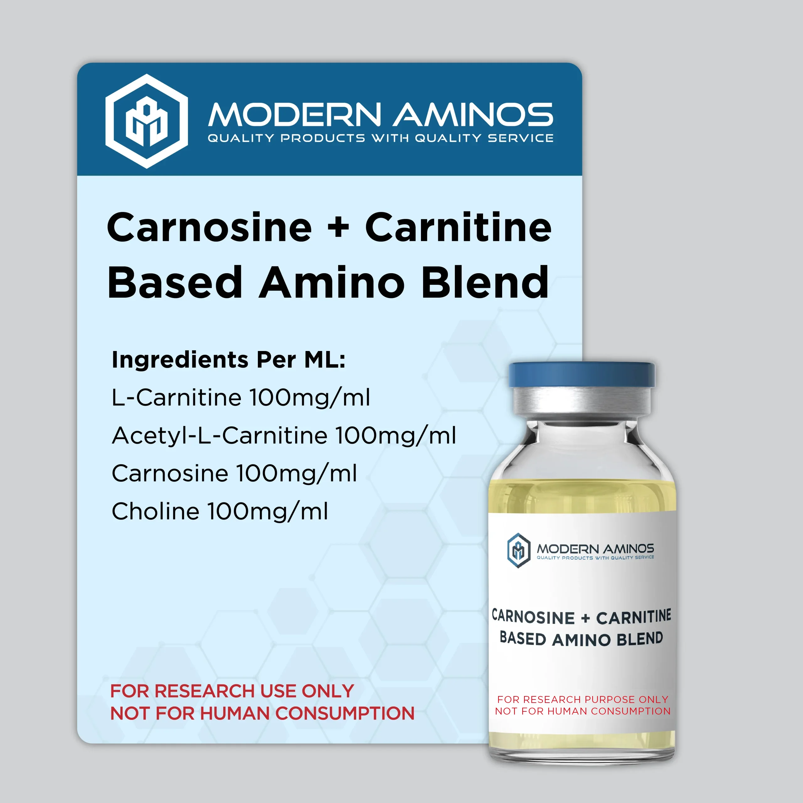 Carnosine + Carnitine Based Amino Blend (20ML) Carnosine + Carnitine Based Amino Blend (20ML)